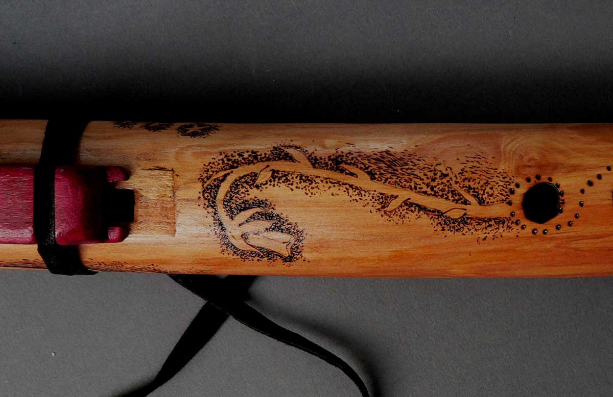 Indian Pipes Chinaberry Eb Branch Flute